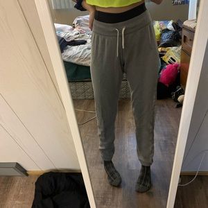 under armour sweatpants!